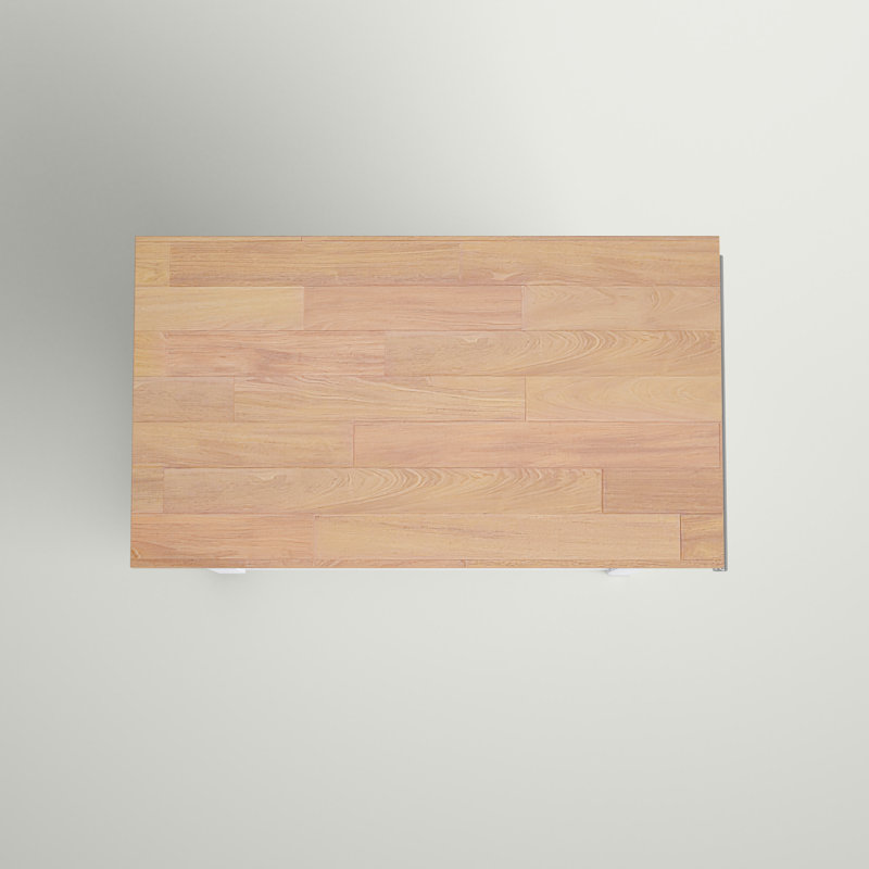 Andover Mills™ Raabe 32'' Wide Rolling Kitchen Cart with Solid Wood Top